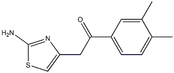 2-Amino-4-[(3,4-dimethylphenyl)carbonylmethyl]thiazole
