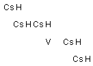 Vanadium pentacesium Structure