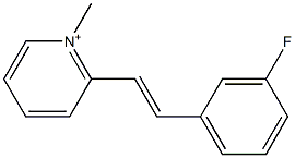 2-(3-Fluorostyryl)-1-methylpyridinium