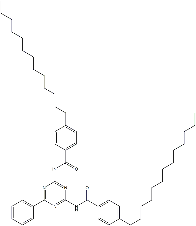  N,N'-(6-Phenyl-1,3,5-triazine-2,4-diyl)bis(4-tridecylbenzamide)