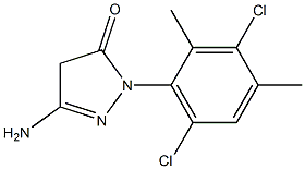 3-Amino-1-(3,6-dichloro-2,4-dimethylphenyl)-5(4H)-pyrazolone