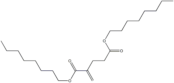 2-Methyleneglutaric acid dioctyl ester