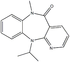 6,11-Dihydro-11-isopropyl-6-methyl-5H-pyrido[2,3-b][1,5]benzodiazepin-5-one