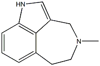 4-Methyl-3,4,5,6-tetrahydro-1H-azepino[3,4,5-cd]indole