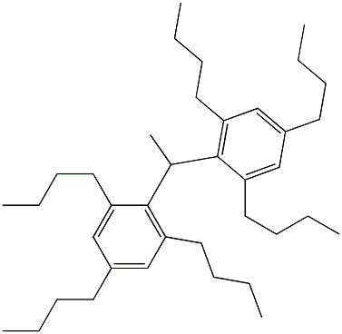 2,2'-Ethylidenebis(1,3,5-tributylbenzene),,结构式