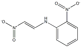 (E)-1-[(2-Nitrophenyl)amino]-2-nitroethene Structure