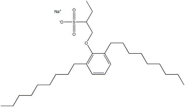  1-(2,6-Dinonylphenoxy)butane-2-sulfonic acid sodium salt