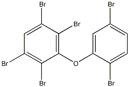 2,2',3,5,5',6-Hexabromo[1,1'-oxybisbenzene] Structure
