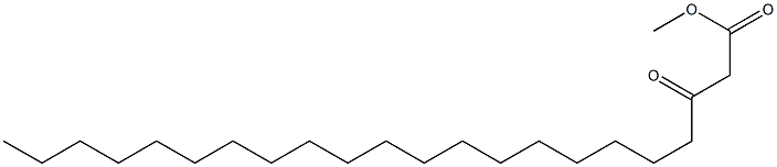 3-Oxodocosanoic acid methyl ester Structure