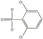 2,6-Dichlorophenylphosphonate,,结构式