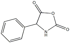 4-フェニルオキサゾリジン-2,5-ジオン 化学構造式