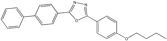 4-[5-(4-Butoxyphenyl)-1,3,4-oxadiazol-2-yl]-1,1'-biphenyl