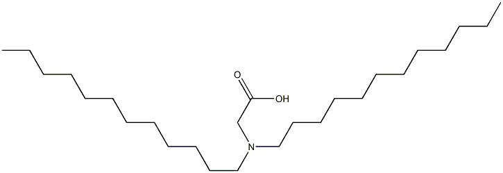 N,N-Didodecylglycine Structure