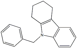 9-Benzyl-1,2,3,4-tetrahydro-9H-carbazole Struktur