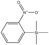 1-ニトロ-2-(トリメチルシリル)ベンゼン 化学構造式