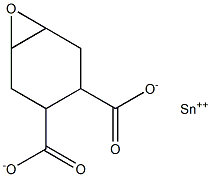 4,5-Epoxycyclohexane-1,2-dicarboxylic acid tin(II) salt,,结构式