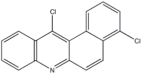 4,12-Dichlorobenz[a]acridine 结构式