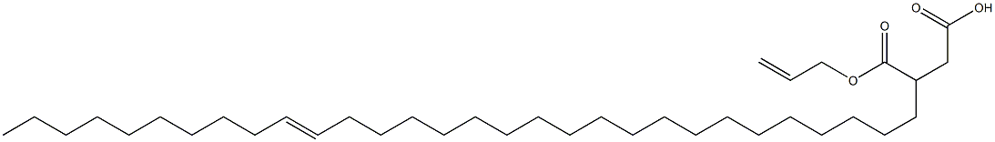  3-(20-Triacontenyl)succinic acid 1-hydrogen 4-allyl ester