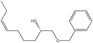 (2S,6Z)-1-(Benzyloxy)-6-nonen-2-ol Structure