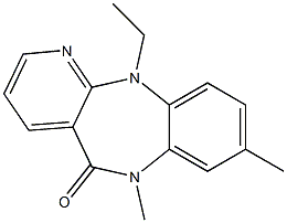 6,11-Dihydro-11-ethyl-6,8-dimethyl-5H-pyrido[2,3-b][1,5]benzodiazepin-5-one