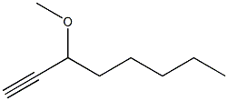 3-Methoxy-1-octyne Structure