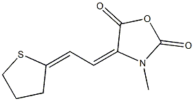 4-[2-(Thiolan-2-ylidene)ethylidene]-3-methyloxazolidine-2,5-dione