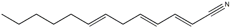 2,4,7-Tridecatrienenitrile