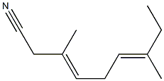 3,7-Dimethyl-3,6-nonadienenitrile
