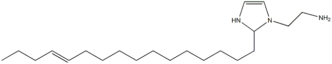 1-(2-Aminoethyl)-2-(12-hexadecenyl)-4-imidazoline 结构式