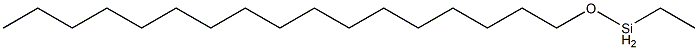 Ethyl(heptadecyloxy)silane Structure