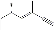 (3E,5S)-3,5-Dimethyl-3-hepten-1-yne
