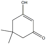 1-Hydroxy-5,5-dimethylcyclohexene-3-one,,结构式