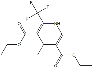  1,4-Dihydro-2-methyl-4-methyl-6-trifluoromethylpyridine-3,5-dicarboxylic acid diethyl ester