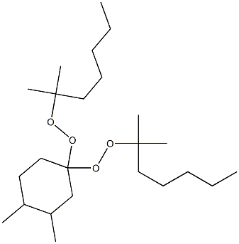  3,4-Dimethyl-1,1-bis(1,1-dimethylhexylperoxy)cyclohexane