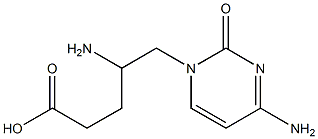 5-[(4-Amino-1,2-dihydro-2-oxopyrimidin)-1-yl]-4-aminopentanoic acid
