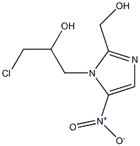 1-(3-Chloro-2-hydroxypropyl)-2-hydroxymethyl-5-nitro-1H-imidazole|