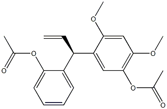 (-)-4',6'-Dimethoxy[(S)-2,3'-allylidenediphenol diacetate]|