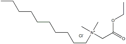 N-Ethoxycarbonylmethyl-N,N-dimethyldecylammonium chloride