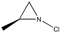 (1S,2S)-1-クロロ-2-メチルアジリジン 化学構造式