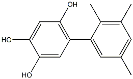 5-(2,3,5-Trimethylphenyl)benzene-1,2,4-triol|