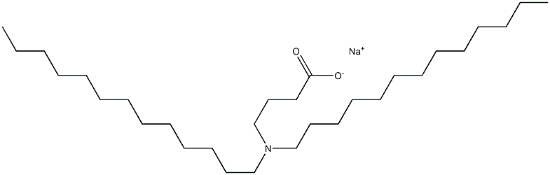 4-(Ditridecylamino)butyric acid sodium salt|