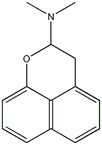 2,3-Dihydro-N,N-dimethylnaphtho[1,8-bc]pyran-2-amine Structure