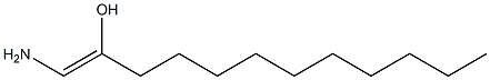 1-Amino-1-dodecen-2-ol,,结构式