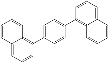 1,1'-p-Phenylenebisnaphthalene Structure