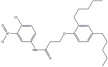  N-(4-Chloro-3-nitrophenyl)-3-(2,4-diamylphenoxy)propanamide