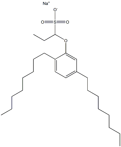  1-(2,5-Dioctylphenoxy)propane-1-sulfonic acid sodium salt