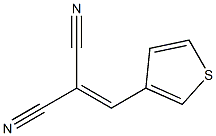 3-テニリデンマロノニトリル 化学構造式