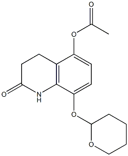  5-Acetoxy-8-(tetrahydro-2H-pyran-2-yloxy)-3,4-dihydro-2(1H)-quinolinone