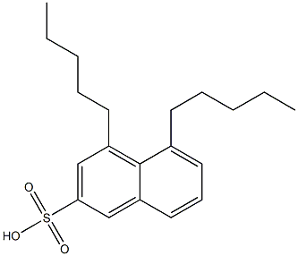 4,5-Dipentyl-2-naphthalenesulfonic acid