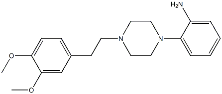 1-(2-Aminophenyl)-4-(3,4-dimethoxyphenethyl)piperazine|